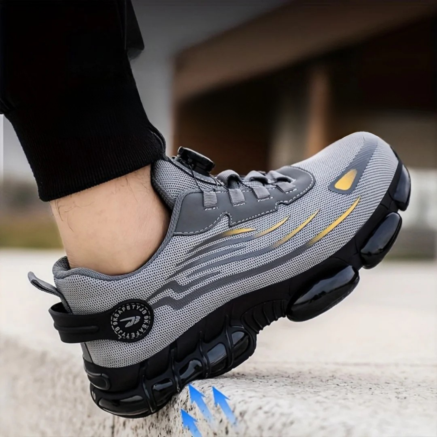 Chaussure de Sécurité 2.0 à Embout en Acier et à Laçage Automatique