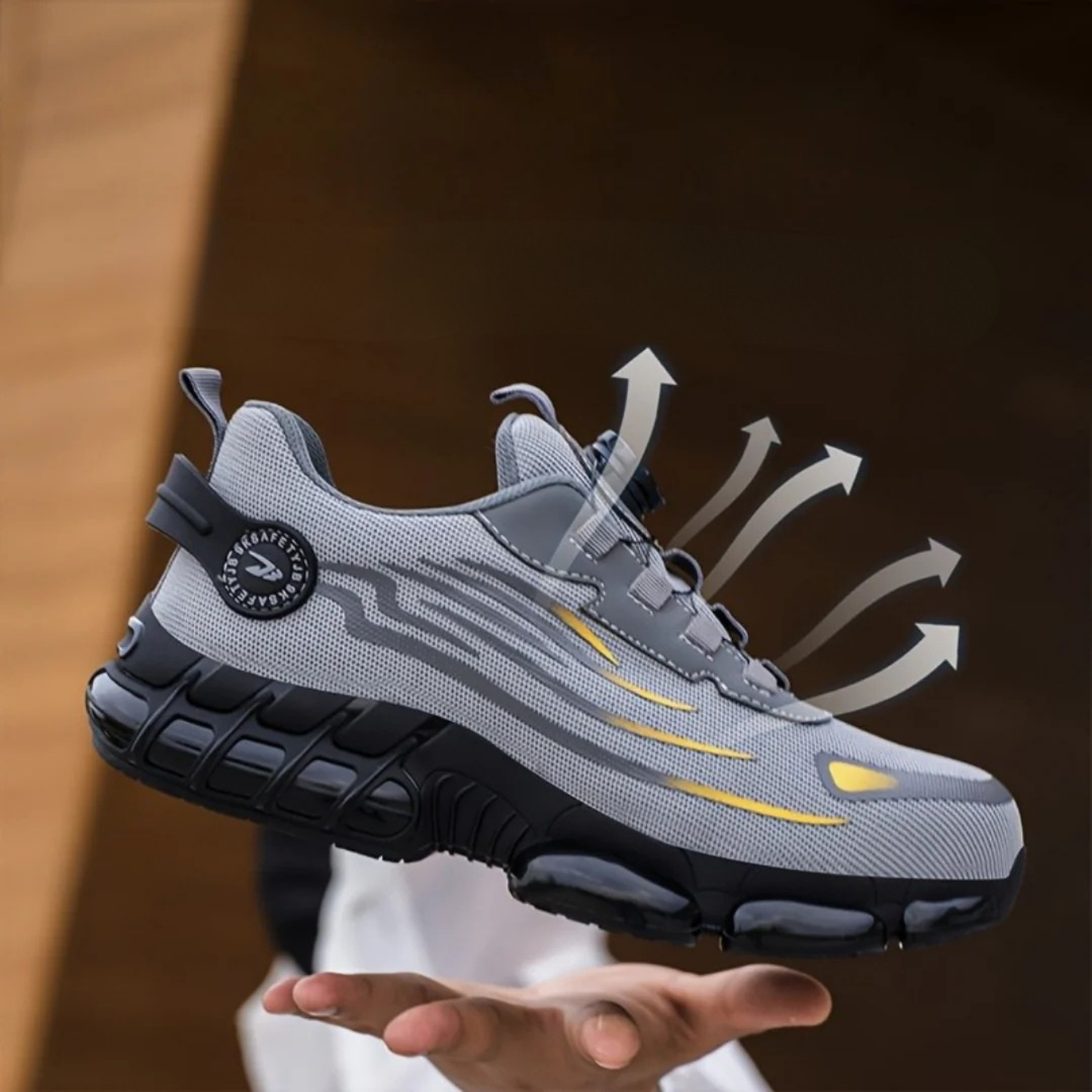 Chaussure de Sécurité 2.0 à Embout en Acier et à Laçage Automatique